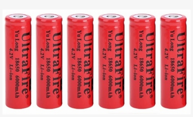 Ultrafire Li-ion - Lithium-ion Battery, transparent png #3368017