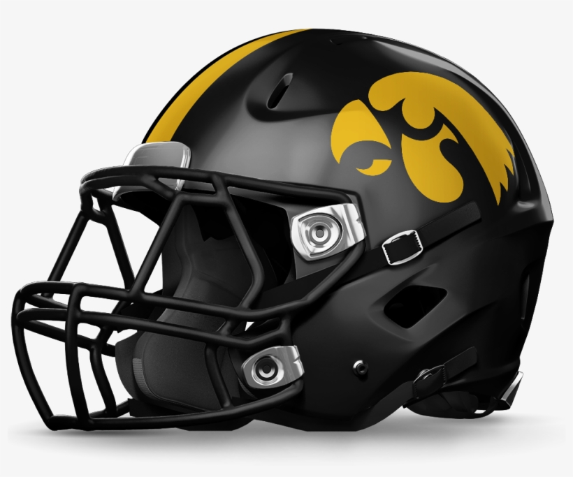 Iowa Http - //grfx - Cstv - Helmet Right - Wake Forest Football Helmet, transparent png #3368443
