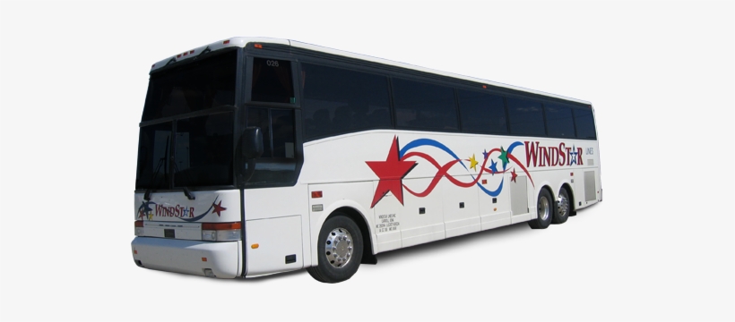 Windstar Lines 47 Passenger Sleeper Motorcoach - Tour Bus Service, transparent png #3368522