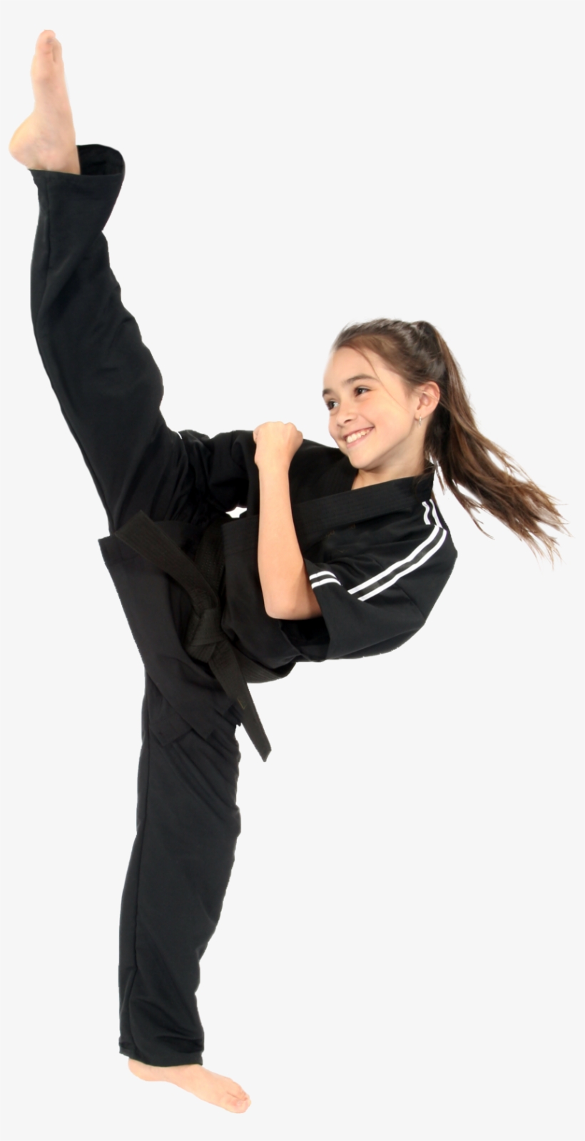 Karate Png - Kung Fu Girl Png, transparent png #3368642