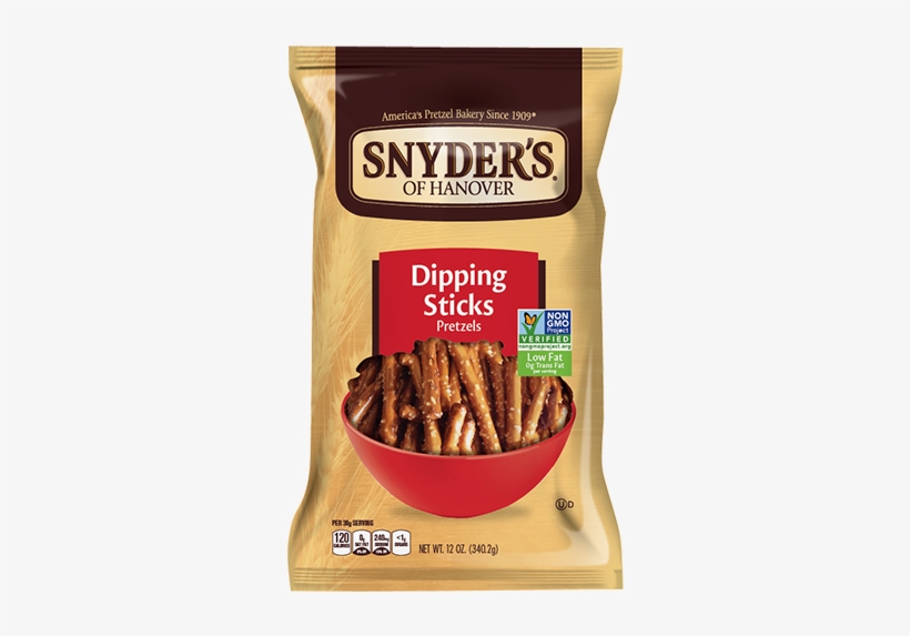 Our Dipping Sticks Offer A Classic Taste And A Shape - Snyder's Of Hanover Pretzel, transparent png #3368824