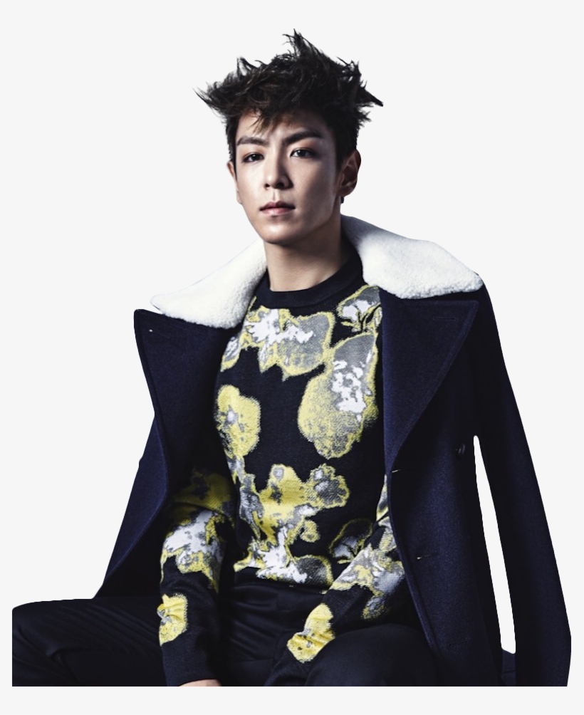 Bigbang Top Seunghyun Kpop Png Sticker 90rainy Big Bang Top Dazed Free Transparent Png Download Pngkey