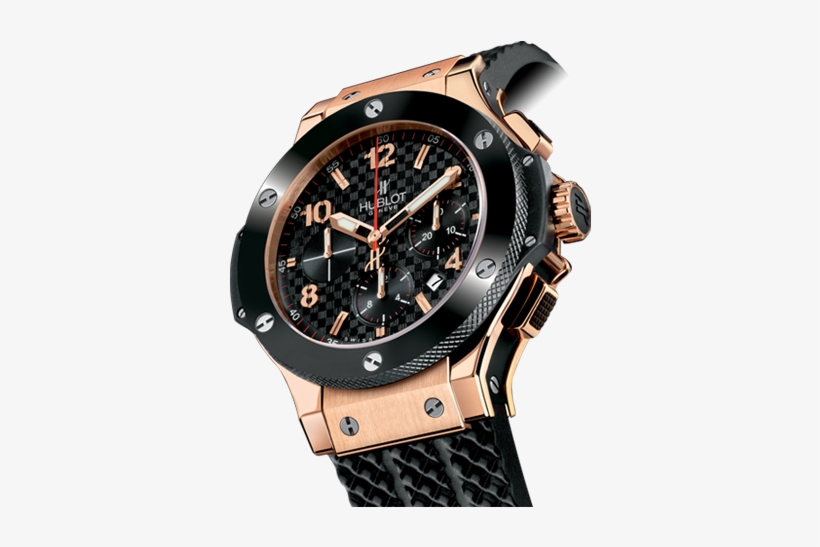 The First Big Bang - Hublot Big Bang 44mm Rose Gold Watch 301.pb.131.rx, transparent png #3369718