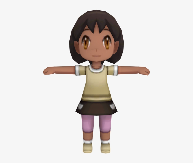 Download Zip Archive - Pokemon X School Girl, transparent png #3370037