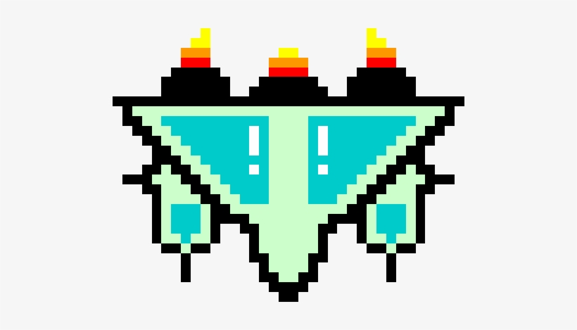 Preview - Spaceship Pixel Art Png - Free Transparent PNG Download - PNGkey