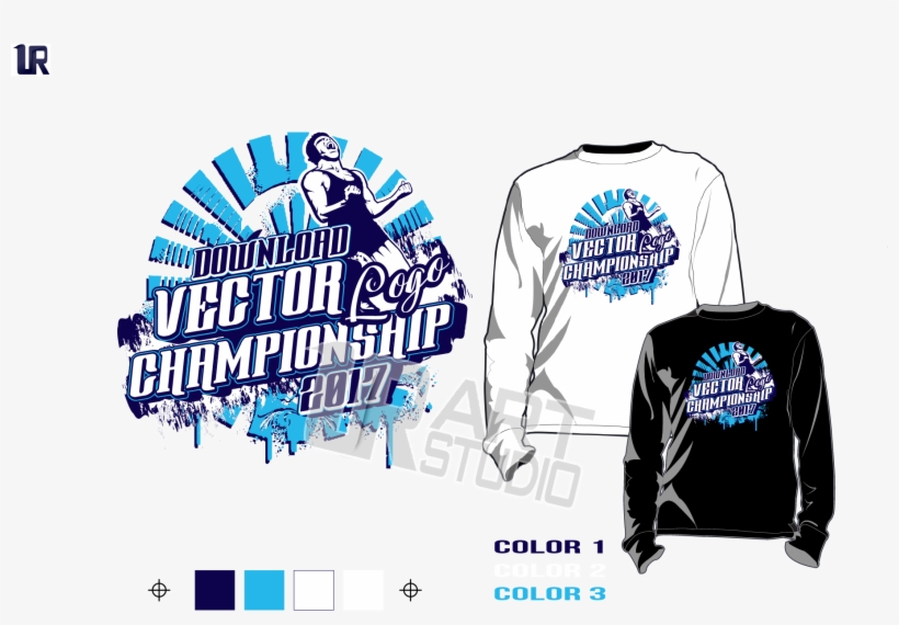 Wrestling Tournament Tshirt Vector Design For Print - Gymnastic T Shirt Designs, transparent png #3370508