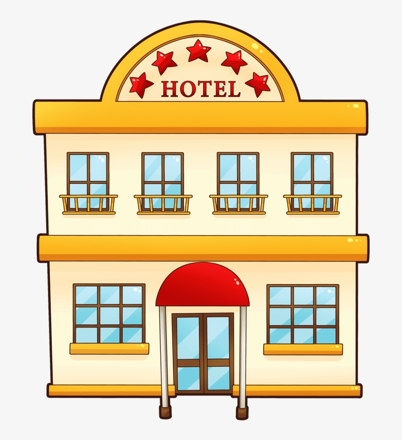 Hotel Cliparts - Hotel Clipart, transparent png #3371895