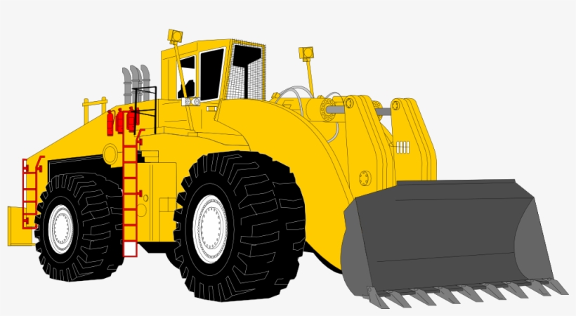 Under Construction Clipart Construction Clipart Png - Construction Tractor Clip Art, transparent png #3372248