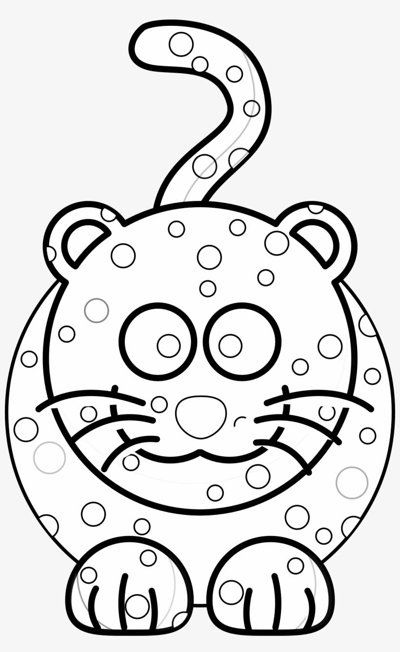 Stuffed Animal Clipart Clipart Best Bt5hub Clipart - Easy To Draw Amur Leopard, transparent png #3372646