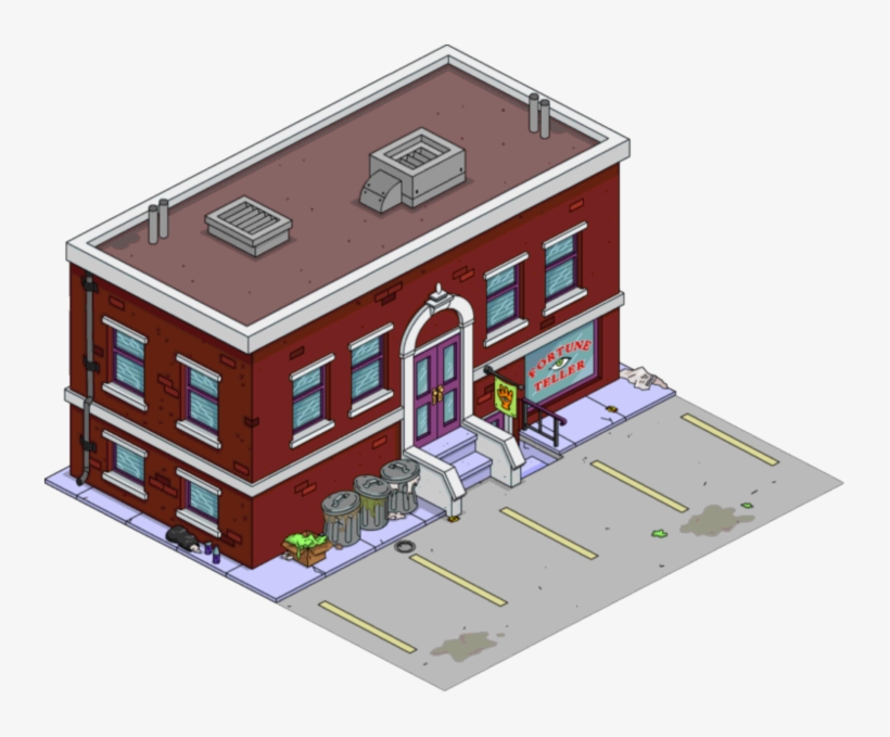 Gypsy Fortune Teller Store Tapped Out - Simpsons Tapped Out Gypsy Fortune Teller Shop, transparent png #3372711