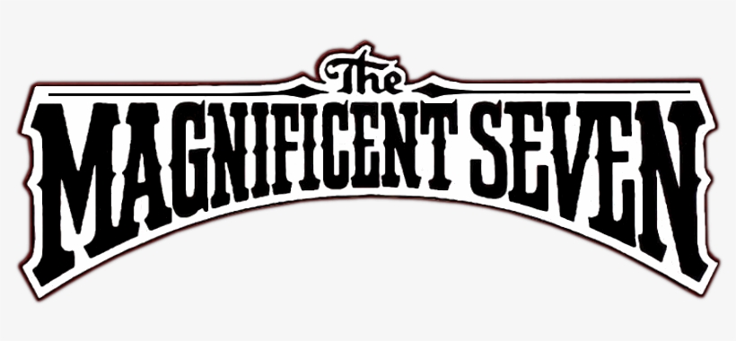 The Magnificent Seven 1960 Movie Logo - Magnificent Seven 1960 Logo, transparent png #3373429