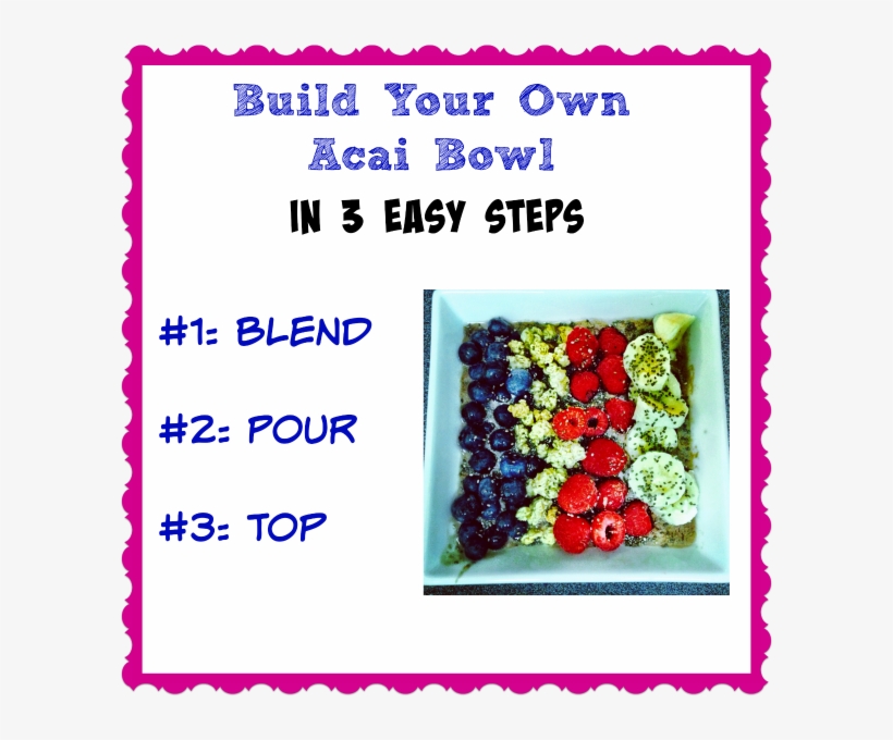 Build Your Own Acai Bowl - Your Relationships?, transparent png #3373622