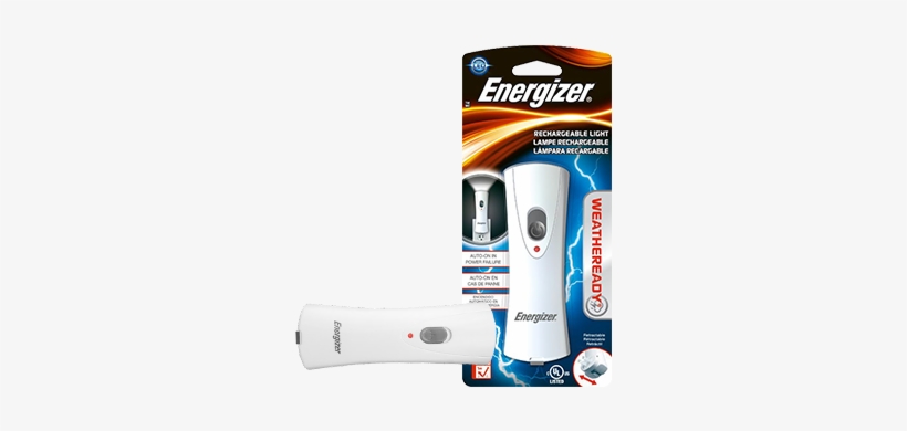 Rcl1nm2wr-1 - Energizer Weatheready Rechargeable Light, transparent png #3374436