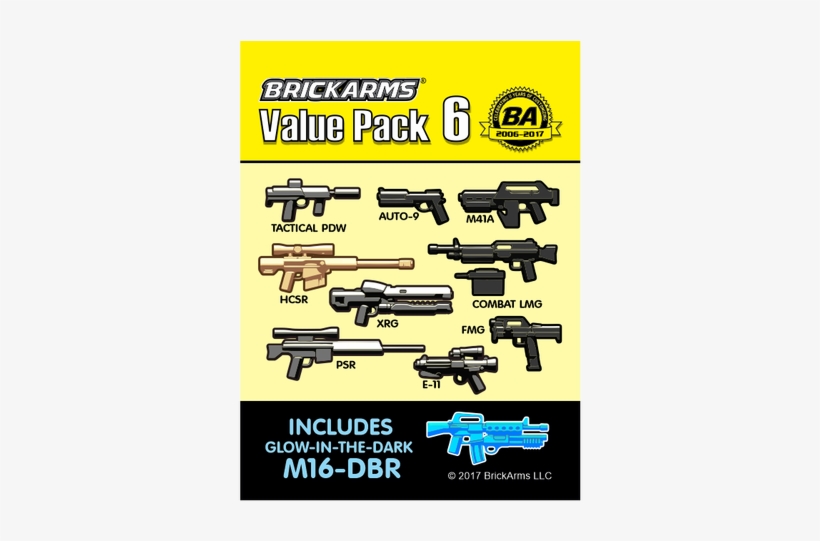 Brickarms Value Pack - Brickarms Value Lego Value, transparent png #3374464