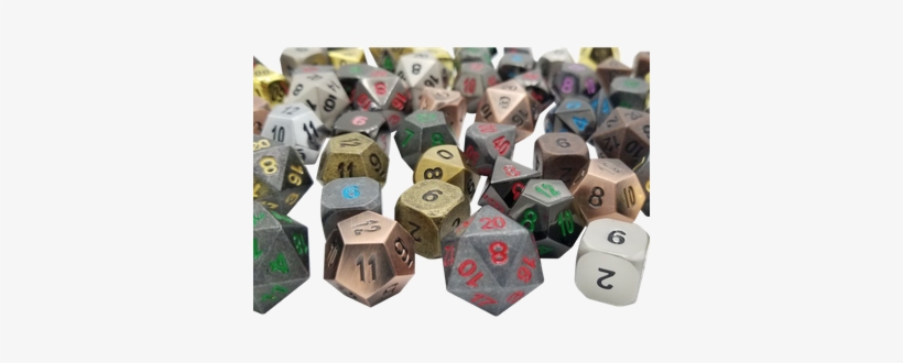 Shop Metal Sets - Dice, transparent png #3375268