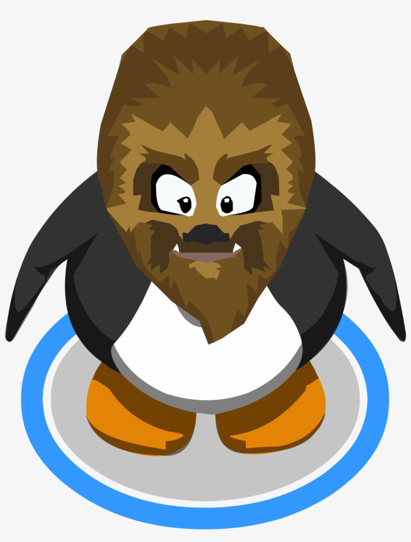 Wookie Mask Ig - Miss Piggy Club Penguin, transparent png #3375401