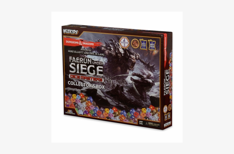 Dice Masters Faerun Under Siege Collector Box, transparent png #3375403