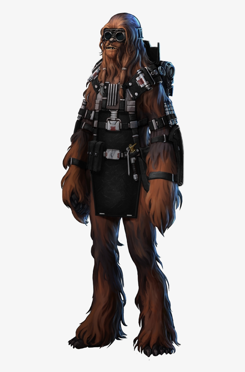 Star Wars Wookie Engineer - Star Wars Wookie Pilot, transparent png #3375426