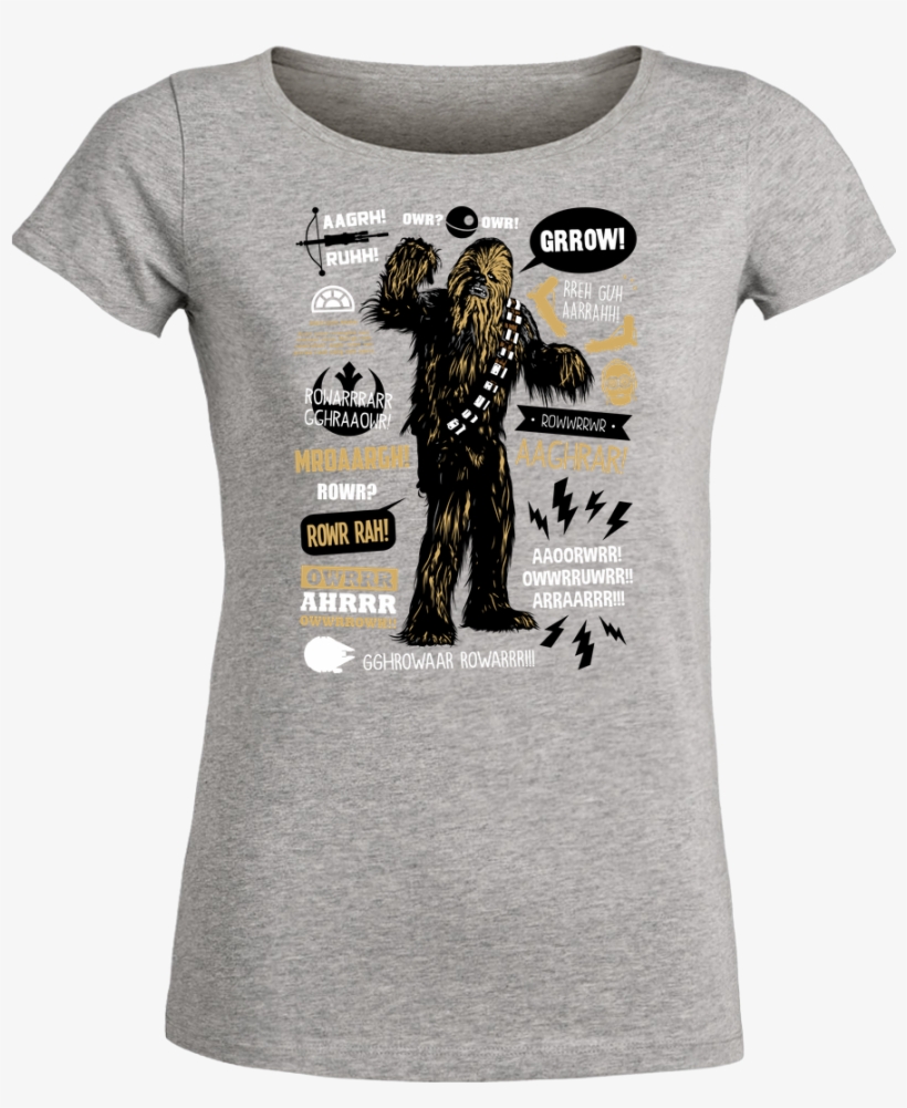 Olipopart Wookie Famous Quotes T-shirt Stella Loves - Shirt, transparent png #3375772