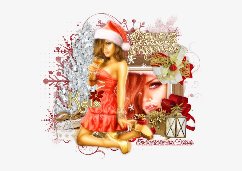 Beautiful Christmas Themed Kit - Бантик, transparent png #3375812