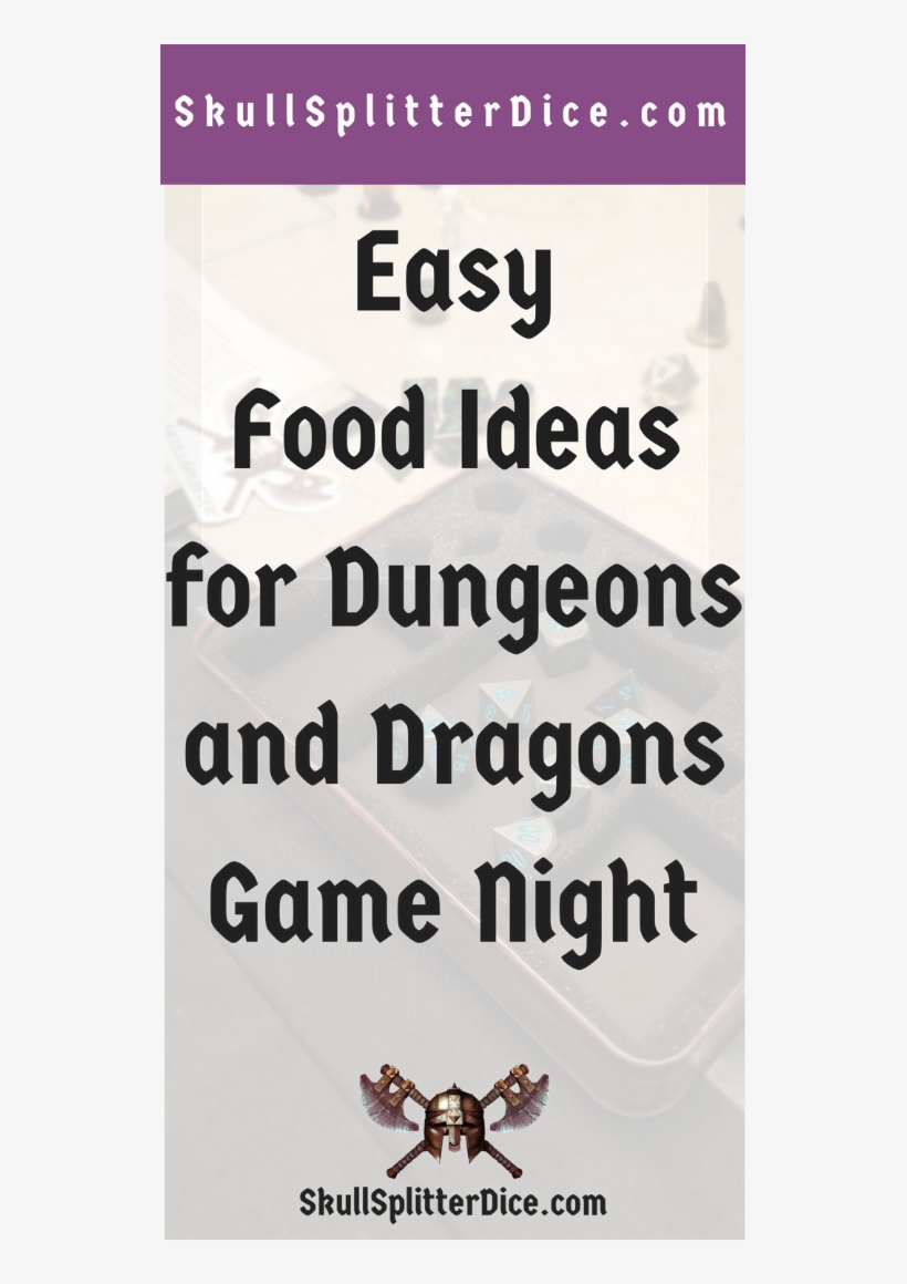 Dnd & Tabletop Game Night Snack And Food Ideas - Skull Splitter Dice- Warlock Tome- Antique Brass Color-, transparent png #3375818