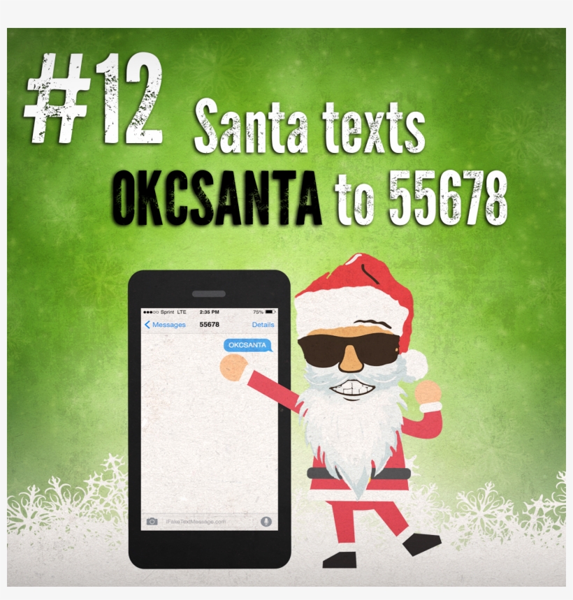 12 - Santa Claus, transparent png #3375912