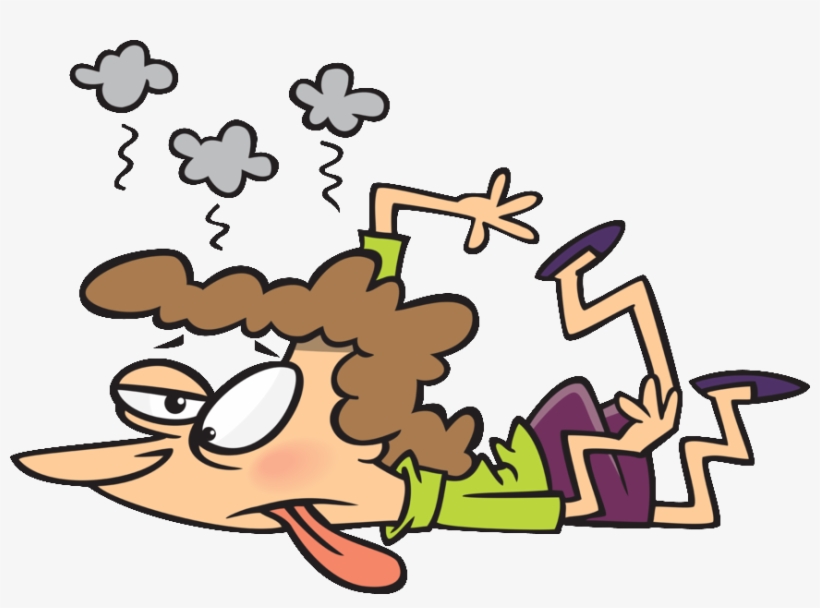 Image - Exhausted Cartoon, transparent png #3376238