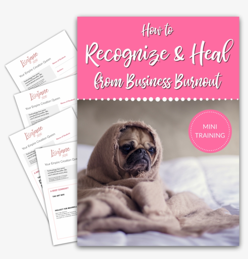 How To Heal - Pug In A Blanket Dog Journal: 150 Page Lined Notebook/diary, transparent png #3376337