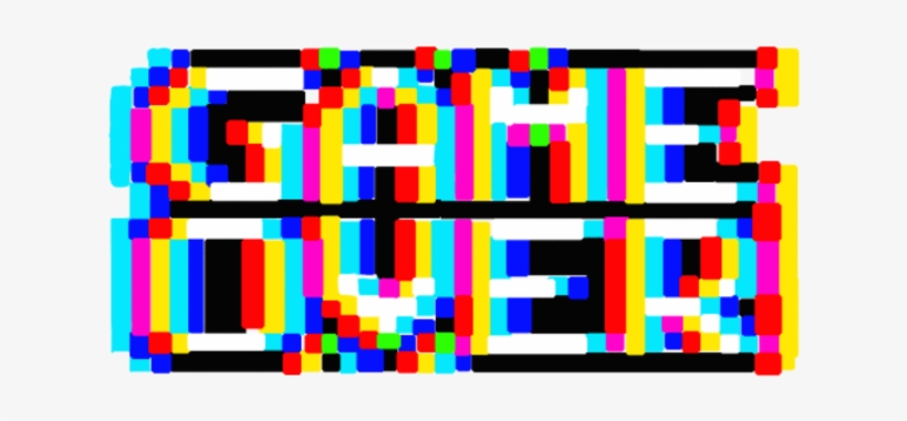 Game Over Transparent - Game Over Perler Bead, transparent png #3376582