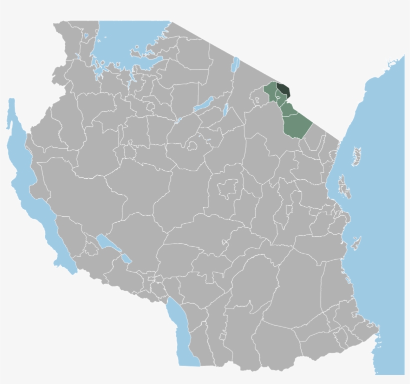 Tanzania Rombo Location Map - Mvomero District, transparent png #3376939