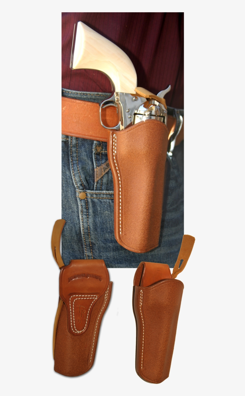 The Speed Scabbard By Thad Rybka - Colt Single Action Army Holster, transparent png #3376957