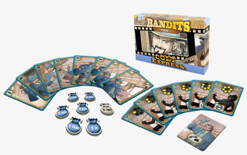 Thanks To The Stacks He Is Used To Win, Doc Can Easily - Colt Express Bandit Pack, transparent png #3376961