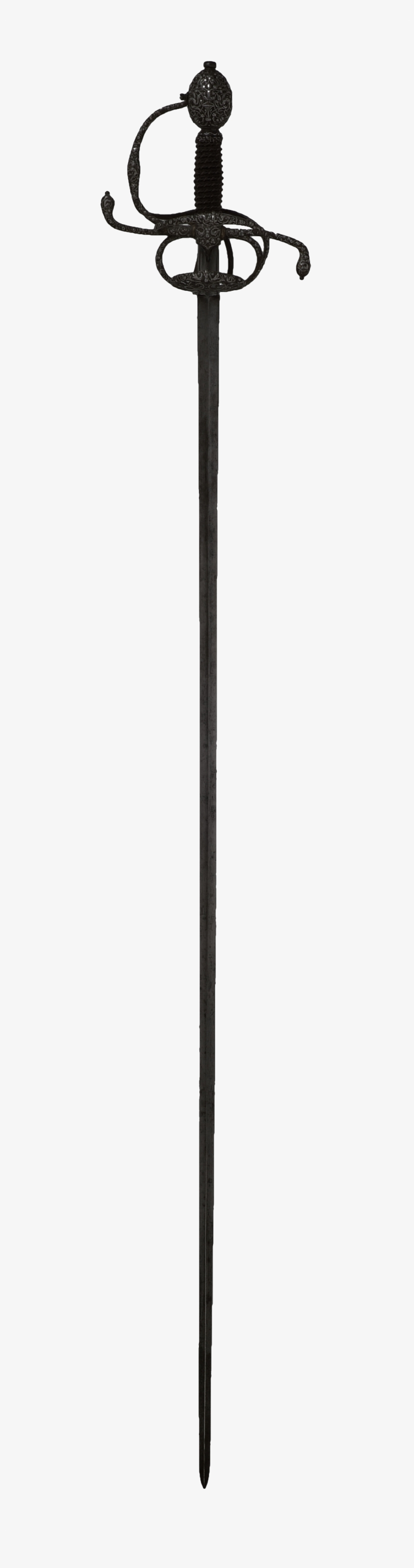Rapier - Iron, transparent png #3377074