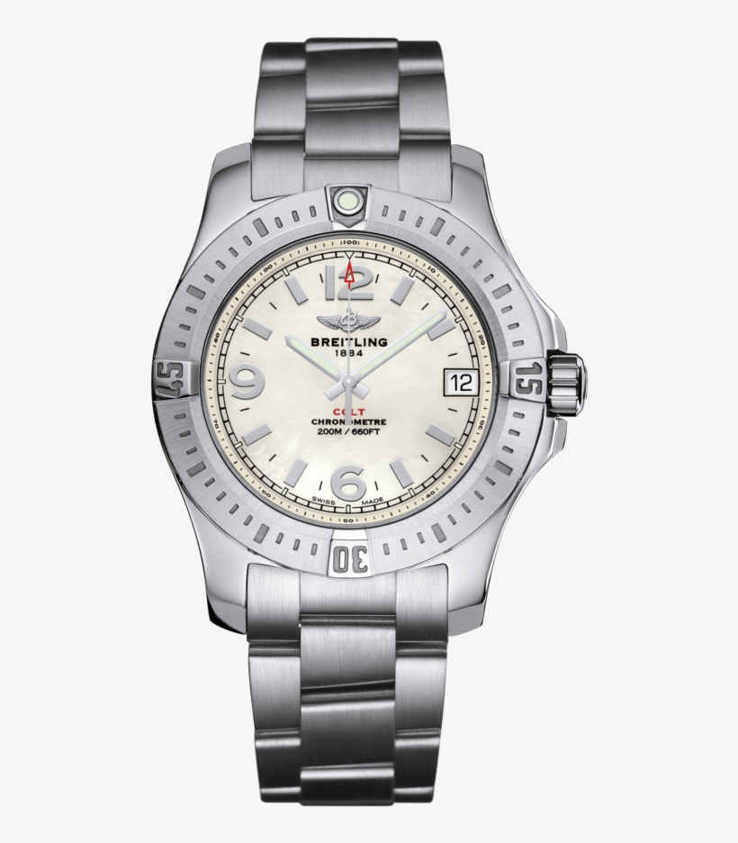 Colt 36 - A7438911/a772/178a - Breitling Colt Black Dial, transparent png #3377110