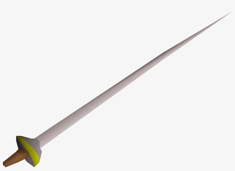 Rapier Detail - Sword, transparent png #3377289