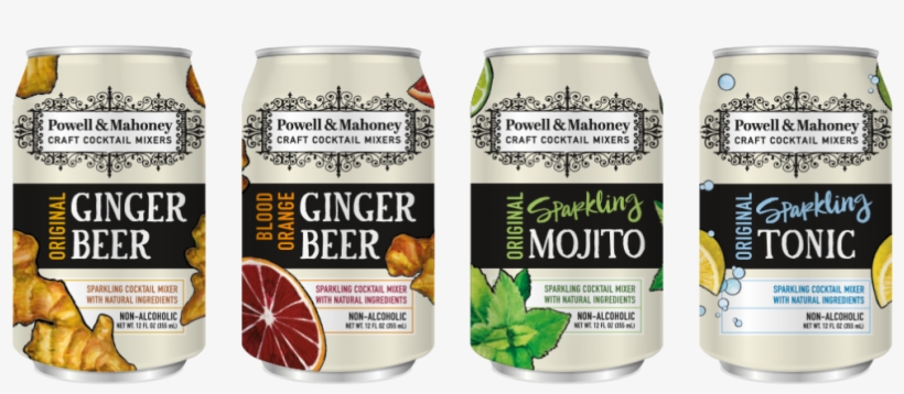 Powell Mahoney Cans - Leahy Ifp Company Margarita Handcrafted Cocktail Mixer, transparent png #3377512