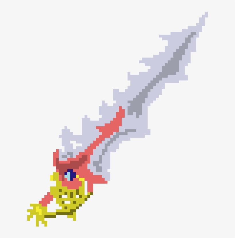 Divine Rapier - Pixel Art, transparent png #3377597