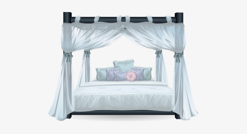 Most Expensive Mattresses In The World - Four Poster Bed Clipart, transparent png #3377641