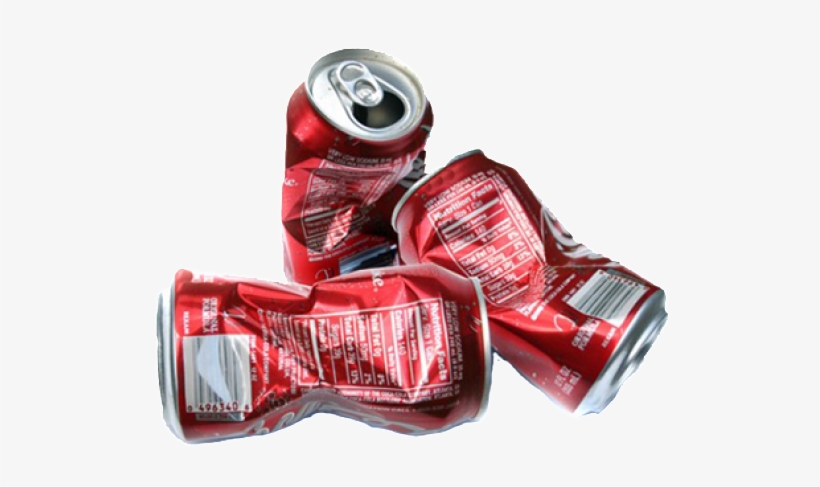 Used Beverage Cans - Examples Of Physical Changes Crushing A Can, transparent png #3377864