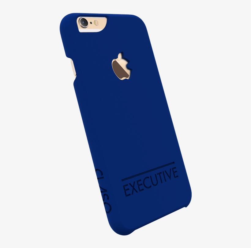 Jet Blue Executive Case For Iphone 6 Gold Right View - Iphone 6, transparent png #3378345