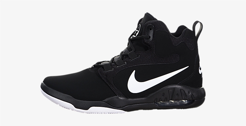 Nike Air Conversion - Nike Men's Air Conversion Black/white Basketball Shoe, transparent png #3378630