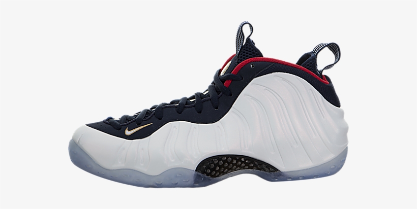 Nike Air Foamposite One Premium (obsidian) - Nike Air Flight Classic Gold, transparent png #3378933