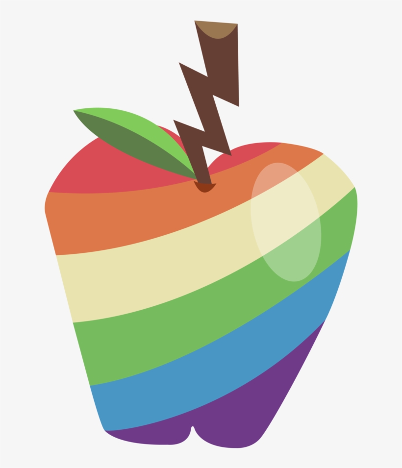 Zap Apple Vector By Skeptic Mousey-d4lwlub - My Little Pony Zap Apple, transparent png #3379114
