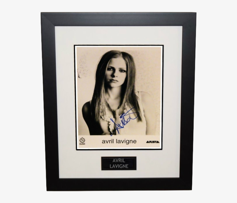 Avril Lavigne Signed 8×10 Photograph - Avril Lavigne, transparent png #3379813