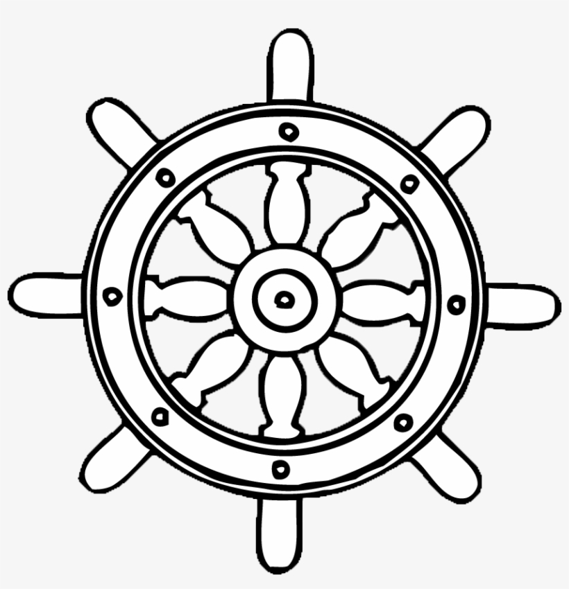 El Timón - Timon De Barco Para Dibujar, transparent png #3379963
