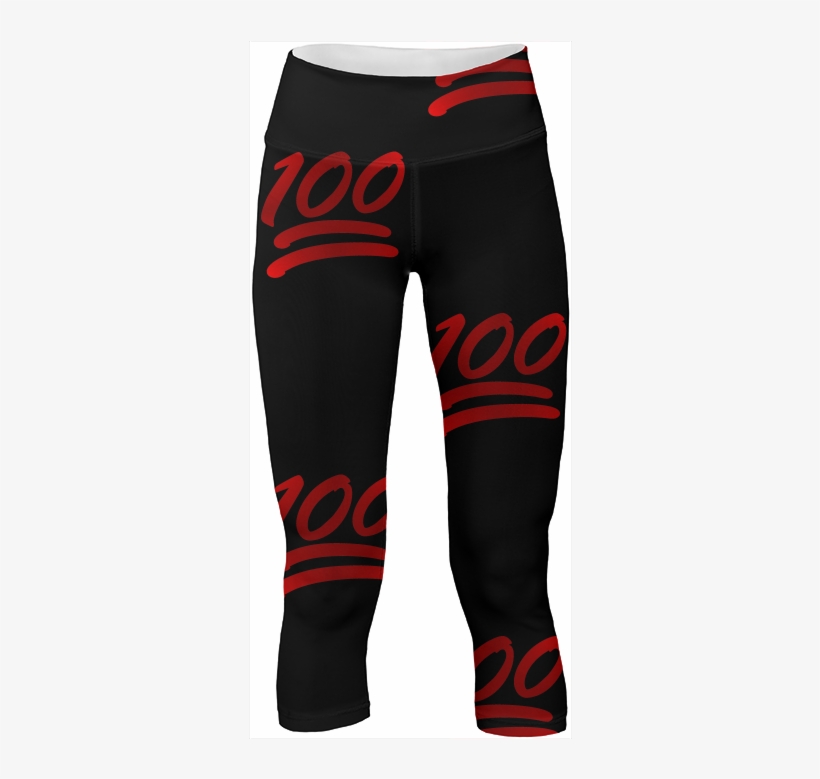 100 Emoji Yoga Leggings Pants $65 - Yoga Pants, transparent png #3380086