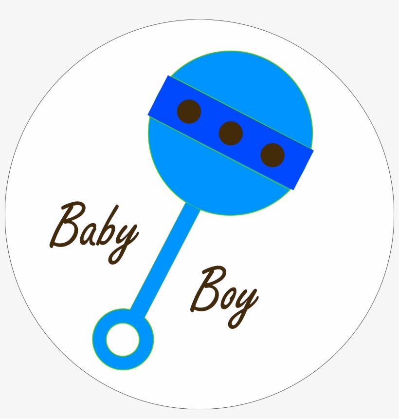 Free Baby Rattle Clipart - Cafepress I Love My Brian Tile Coaster, transparent png #3380216
