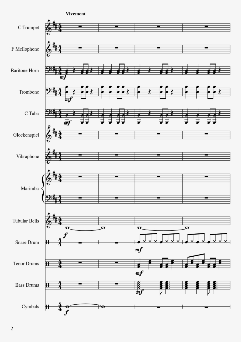 Ddc Six Stage/boss Sheet Music 2 Of 55 Pages - Sheet Music, transparent png #3380688