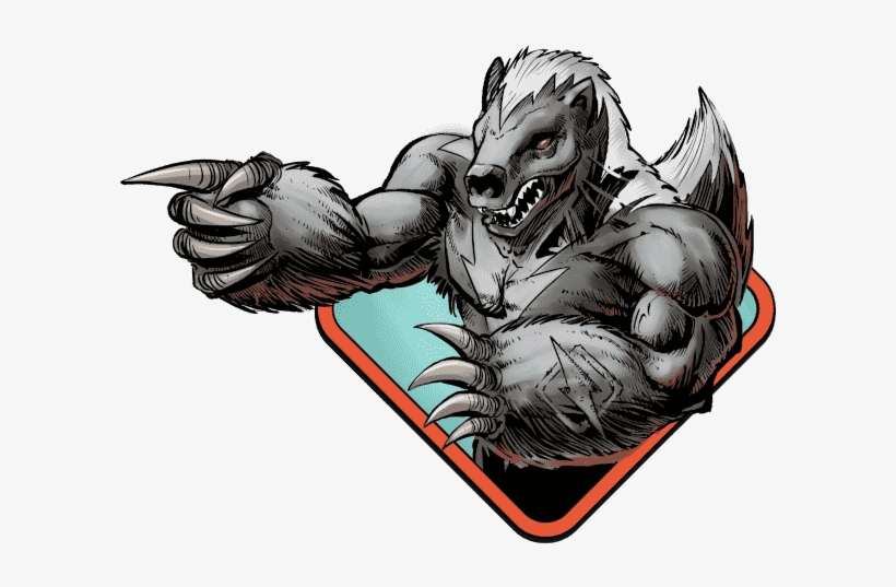 The Web Developer's Secret Weapon - Honey Badger, transparent png #3381129