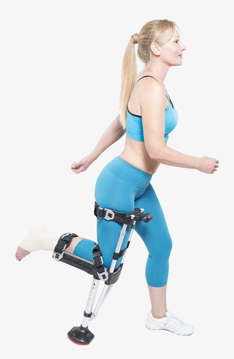 Crutches-0001 - Aerobic Exercise, transparent png #3381419